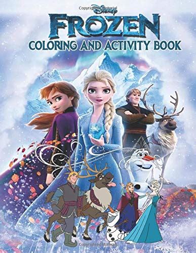 Buy Frozen Coloring And Activity Book: All fun activities related to ...