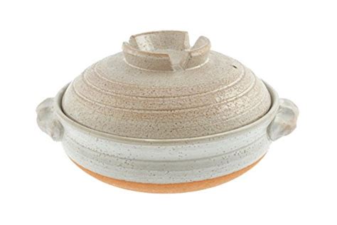 Buy Kotobuki 190-994D Donabe Japanese Hot Pot Shigaraki Brushstroke ...