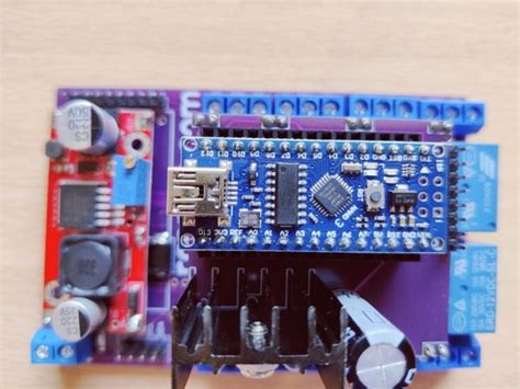 8-channel relay shield with Arduino Nano 5 12 24VDC | Ubuy India