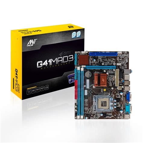 Amazon.in: Buy Ant Value G41MAD3 mATX Gaming Motherboard LGA775 Support ...