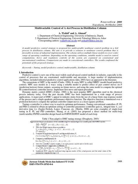 Image result for Multivariable Process Control