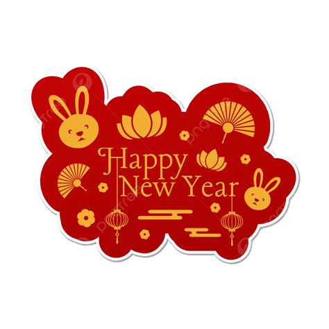 Chinese New Year Sticker s, Clipart, Chinese New Year, Cute PNG And ...