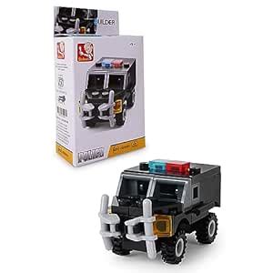 Sluban Police Prisoner Truck Building Block Toy : Amazon.in: Toys & Games