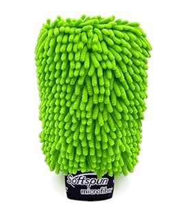SOFTSPUN Microfiber Double Side Chenille Mitt, 1 Piece Set 1700 GSM ...