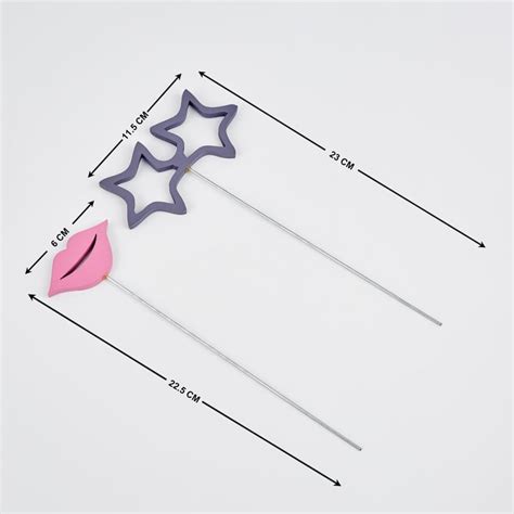 Buy Lets Garden Set of 2 Wooden Decorative Garden Sticks from Home ...