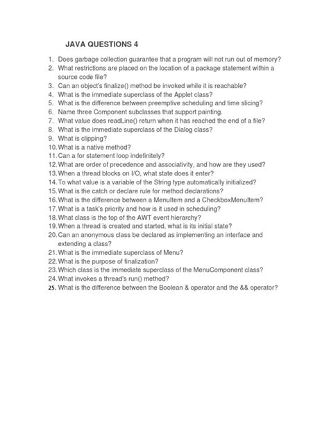 Image result for Java Interview Questions PDF