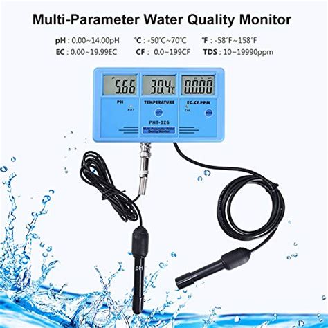 Buy PHT-026 High Precision PH-Meter Multi-Parameter Water Quality ...