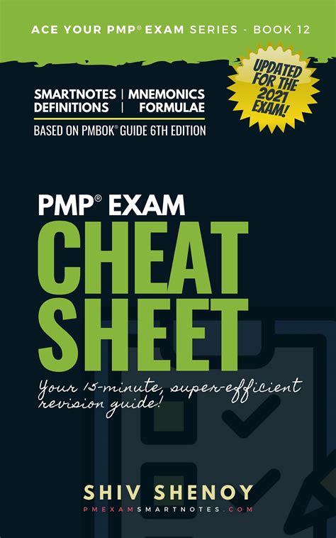 Pmp Exam Cheat Sheet Your 15 Minutes Pmp Revision Guide | Desertcart INDIA