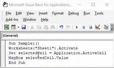 Image result for ActiveCell.Value VBA