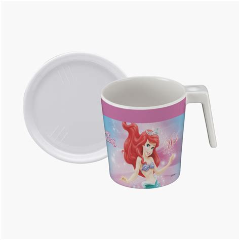 Buy SERVEWELL Luna Princess Print 2-Pc. Kids Large Mug and Saucer Set ...