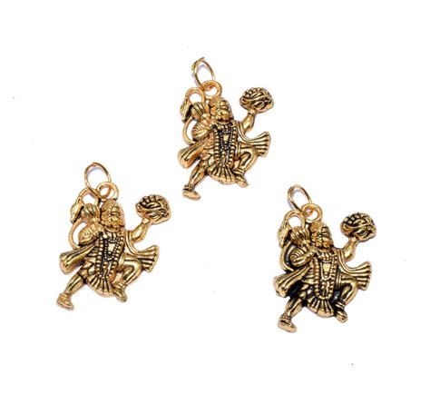 Small Cute Religious Hindu God Chain Locket Pendant Necklace for Men ...