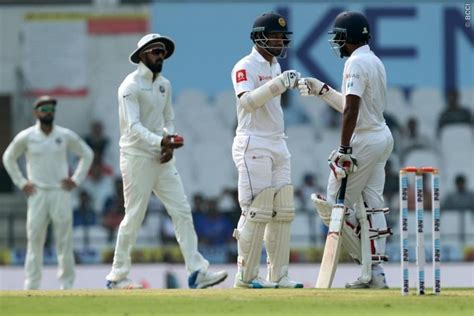 Chandimal fights as India restrict Sri Lanka to 151/4 at tea - Photos ...
