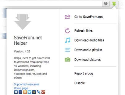 Savefrom.net Tutorial 的图像结果