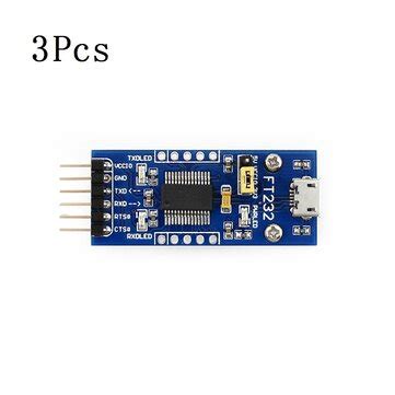 3Pcs Waveshare® FT232 Module USB to Serial USB to TTL FT232RL ...
