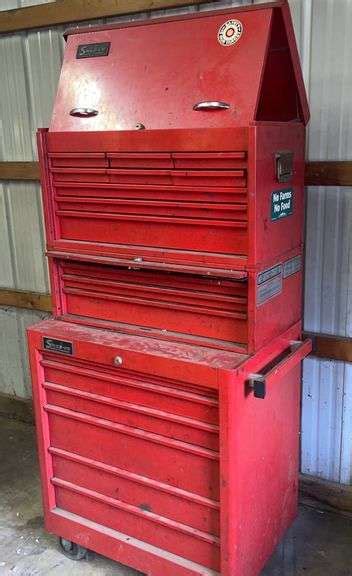 Snap-on 3 Piece Tool Chests (64” tall overall) - Sherwood Auctions