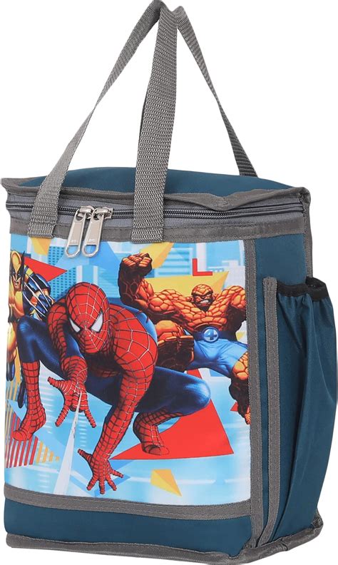 RS Polyester 3D Printed School Tiffin Bag/Lunch Bag for Girls (Pink ...