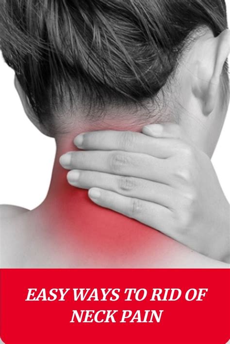 home remedies neck pain