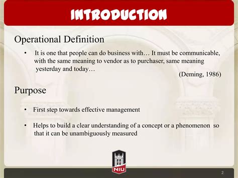 Image result for Operational Definitions Deming