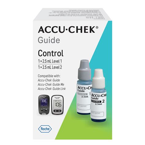 Accu Chekguide Diabetes Control Solution For Diabetic Blood Glucose ...