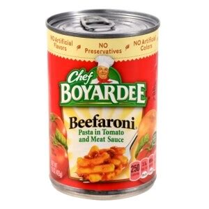 Chef Boyardee Beefaroni