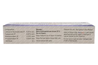 Nervitop Gel 30 Gm - Uses, Side Effects, Dosage, Price | Truemeds