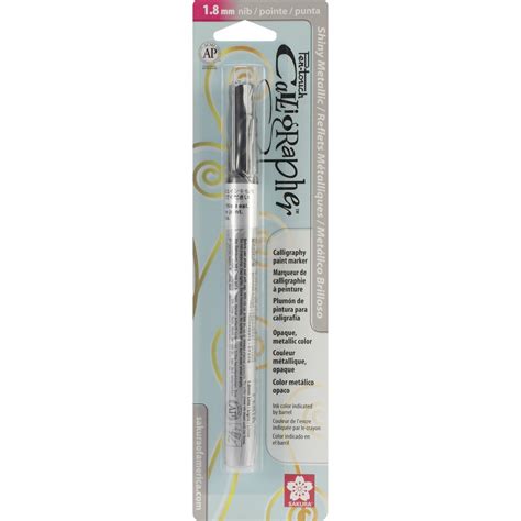 Fine Silver, Pentouch Calligrapher : Sakura 47382 Blister Card Pentouch ...
