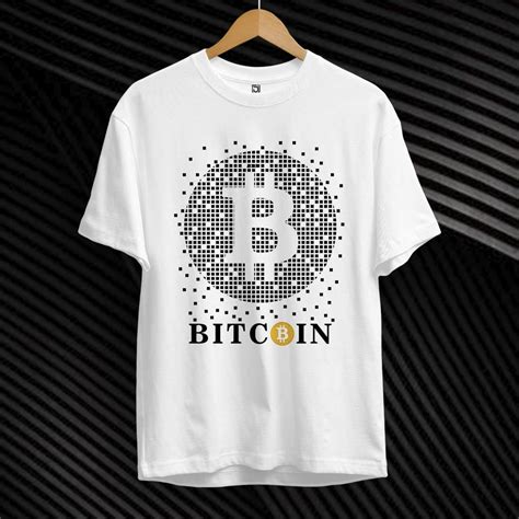 Bitcoin White T-Shirt – Plain Cotton T Shirts for Reselling | Juxar