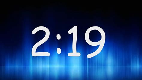 2:19 Minutes Timer / Countdown from 2min 19sec - YouTube