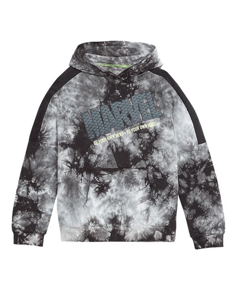 Buy Cotton Rich Marvel™ Tie Dye Hoodie at Marks & Spencer