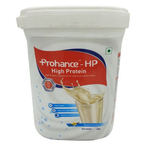 Prohance HP Vanilla Flavour, 400g : ClickOnCare.com