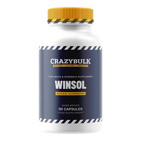 CrazyBulk WINSOL (WINSTROL) Natural Alternative for Lean Mass & Streng ...