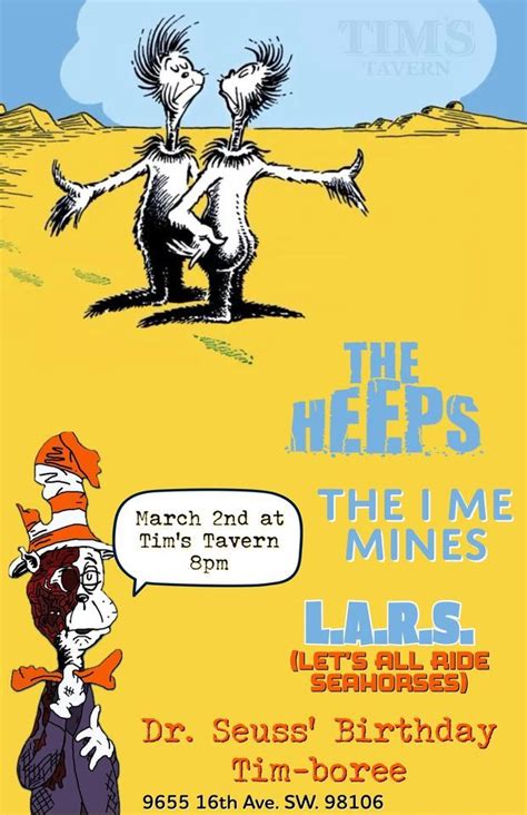 The HEEPS // The I Me Mines // L.A.R.S. (Lets All Ride Seahorses), Tim ...