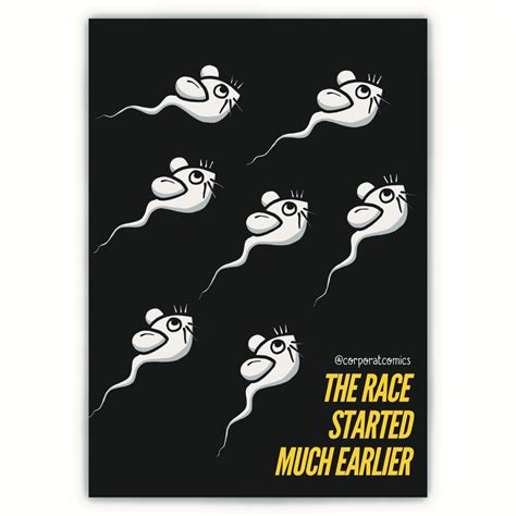 The Race - Poster (Desk / Wall) – Corporat Comics