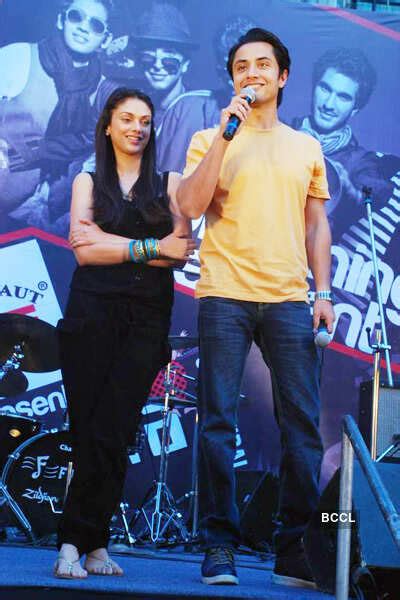 Ali Zafar and Aditi Rao Hydari during the promotion of the movie ...