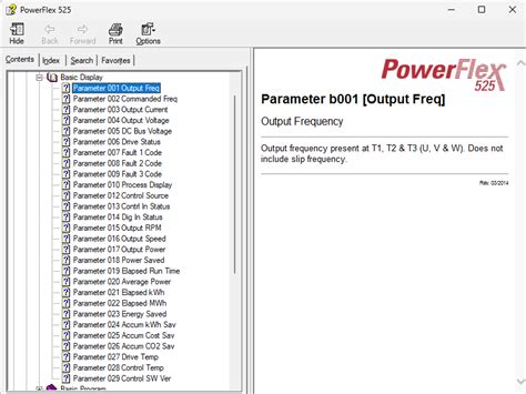PowerFlex 525 Parameters Manual 的图像结果