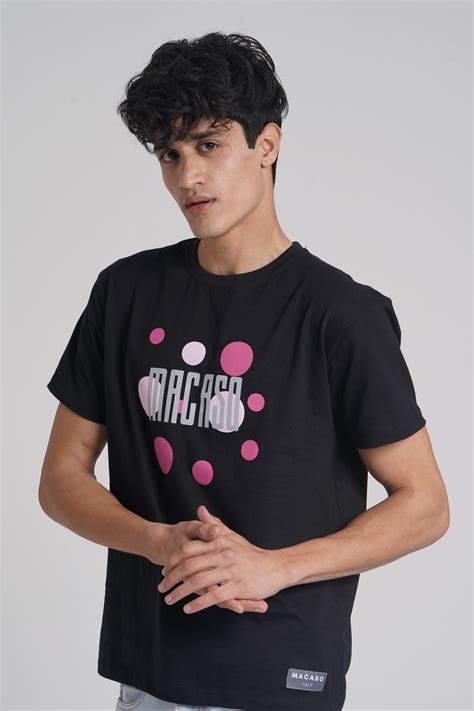 Polka Dot Print T-shirt - Premium Comfort | Macaso Italy
