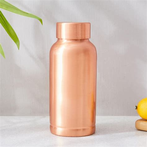 Buy Healthy Living Copper Water Bottle - 650ml from Home Centre at just ...