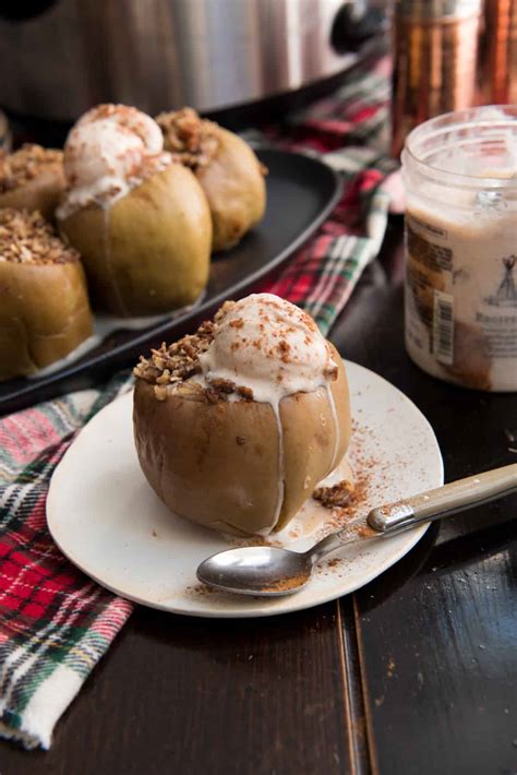 Easy Baked Apples in the Crock Pot - Betsylife