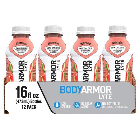 BODYARMOR LYTE Sports Drink Low-Calorie Sports Beverage, Watermelon ...