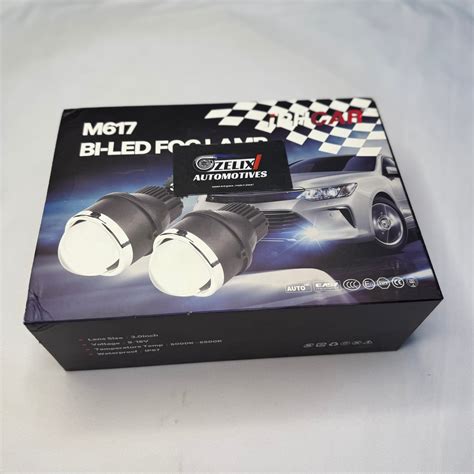 IPH-M617 Single-Color Fog Lamps 3-Inch | Bi-Xenon White LED Projector ...