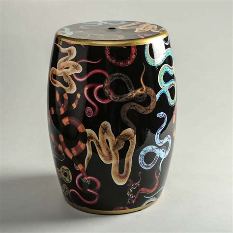Retro Snakes Porcelain Stool – Home4u