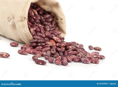 Beans in the bag stock image. Image of white, food, beans - 24187867