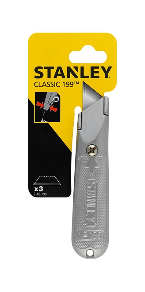 2-10-199 Stanley | Stanley Safety Knife with Straight Blade ...