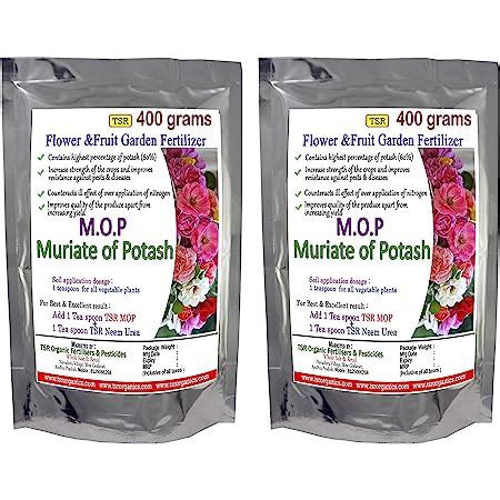 TSR Organic Fertilisers & Pesticides MOP Muriate of Potash (400+400 g ...