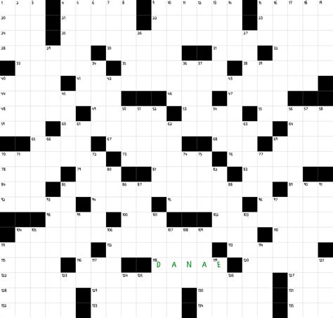 Mother of Perseus NYT Crossword Clue