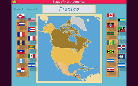 Flags of North America - Montessori Geography:Amazon.in:Appstore for ...