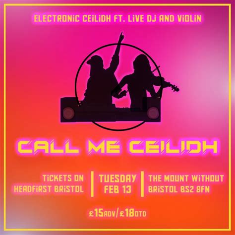 Call Me Ceilidh @The Mount Without, The Mount Without, Bristol, 13 ...