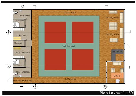 image01 | Dojo design, Dojo ideas, Gym plan