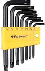 Tools Centre 9-Pieces Torx/Star Allen Key Set with Hole (T10 - T50 ...