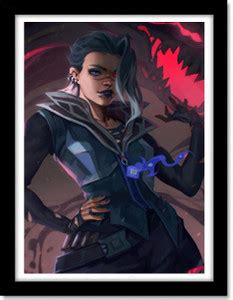 Valorant digital art framed poster for room home and office decor ...